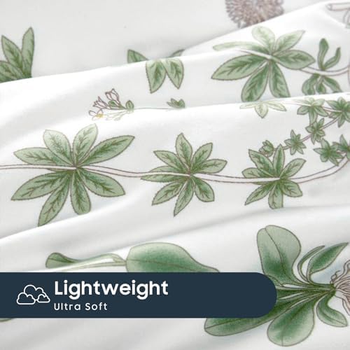 Wake In Cloud Floral Bed Sheet Set Twin Size 1