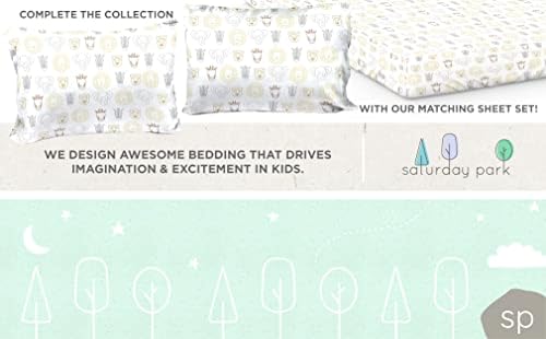 Saturday Park Safari Friends Twin Duvet Cover Set