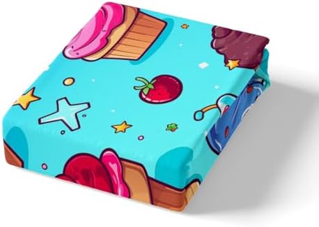 Feelyou Kids Cake Duvet Cover Set Twin Size