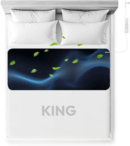 HomeLuvo Grounding Mattress Pad - King Size 27x76
