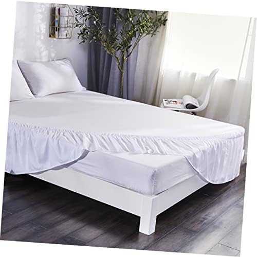Cabilock Elastic Dust Bed Skirt for Twin Beds