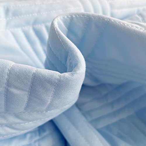 ZIQINPSQ Breathable Soft Mattress Pad with Deep Pocket and Non-Slip Design