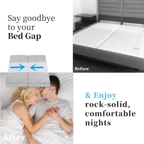 EASYMALL Bed Bridge Split King Gap Filler