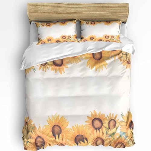Boanket 3-Piece Twin Bedding Set with Zipper Closure and Pillowcases