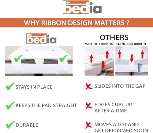 Bedia 12 Inch Bed Bridge Twin XL to King Converter Kit