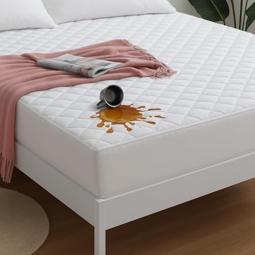 Waterproof Mattress Protector Full Size with Deep Pocket Fit