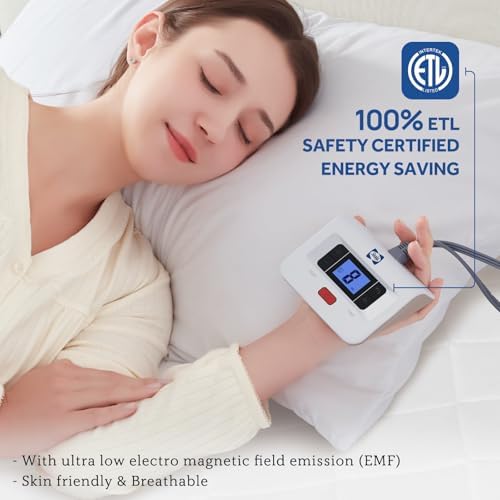 Sealy Heated Mattress Pad with Dual Controller and 10 Heat Settings