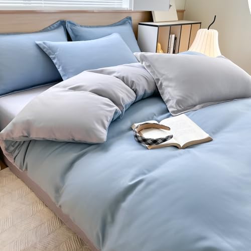 PAJEO Queen Size 3-Piece Duvet Cover Set - Ultra Soft Microfiber