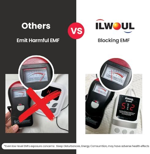 ILWOUL Heated Mattress Pad with Dual-Zone Control 55 x 70