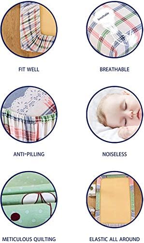 Feelyou Elephant Bed Sheet Set for Kids Twin Size 2Pcs