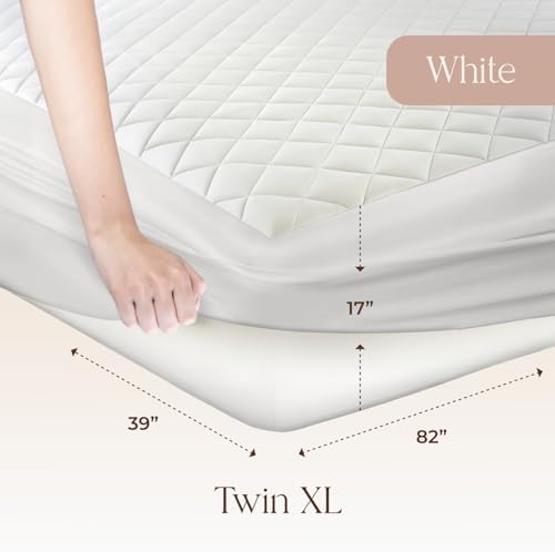 Whisper Organics 100 Cotton Mattress Pad Twin XL