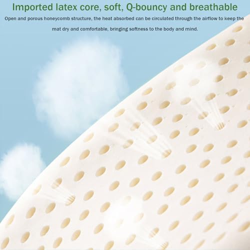 Cozy Warm Latex Mattress Topper 3-Piece Set