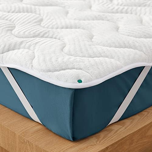 LINSY LIVING Twin Waterproof Mattress Protector with Tencel Cover