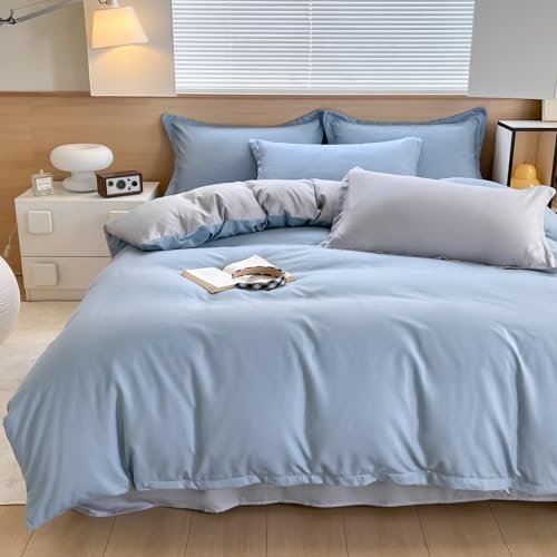 PAJEO Queen Size 3-Piece Duvet Cover Set - Ultra Soft Microfiber