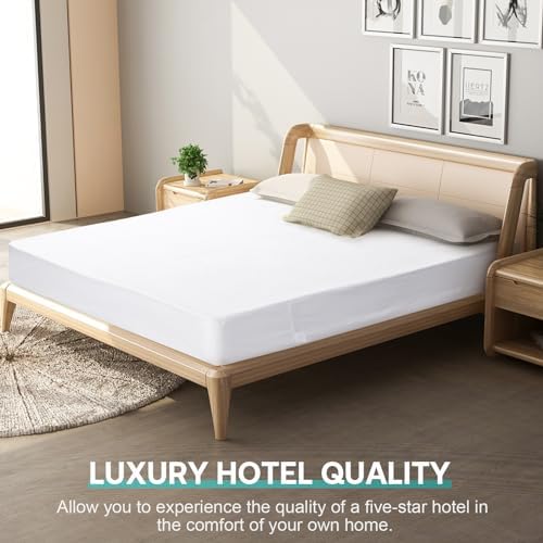 WINKAURA King Waterproof Mattress Encasement 76x80 1