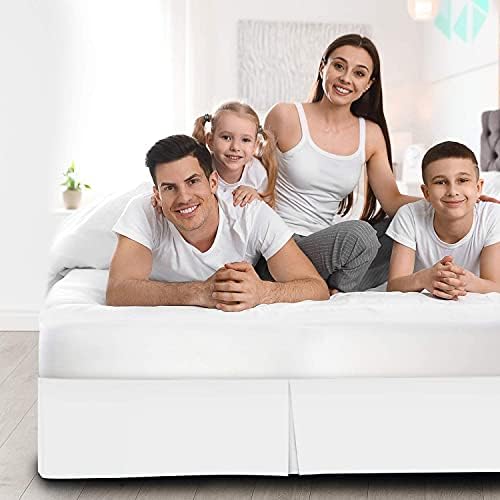 Crown Collection Premium 800-TC Bed Skirt 54x75 14 Drop