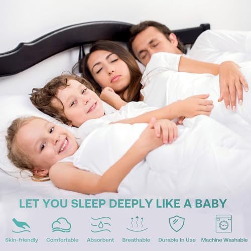 WINKAURA King Waterproof Mattress Encasement 76x80 1