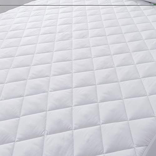 BolBomS Twin Mattress Pad - 39X75X15 Soft Microfiber Deep Pocket Protector