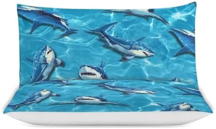 xiilo Ocean Theme Comforter Set with Pillowcases