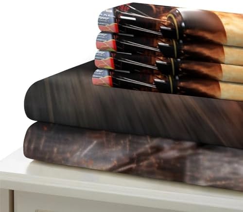 BUKISA Formula-One Racing Bedding Set with Zipper Closure