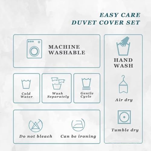 Roadchoice Angel Wings Duvet Cover Queen Set with Zipper