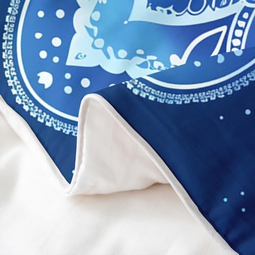 Feelyou Mandala Duvet Cover Set 3D Boho Pattern Queen Size