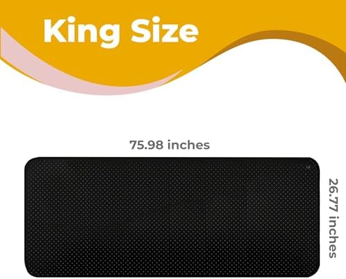 HomeLuvo Grounding Mattress Pad - King Size 27x76