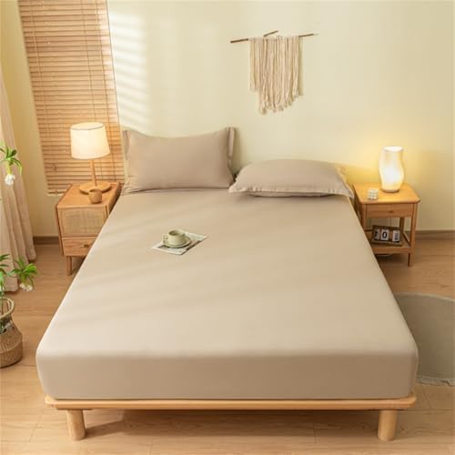 BYHIP Waterproof Mattress Protector Twin Khaki