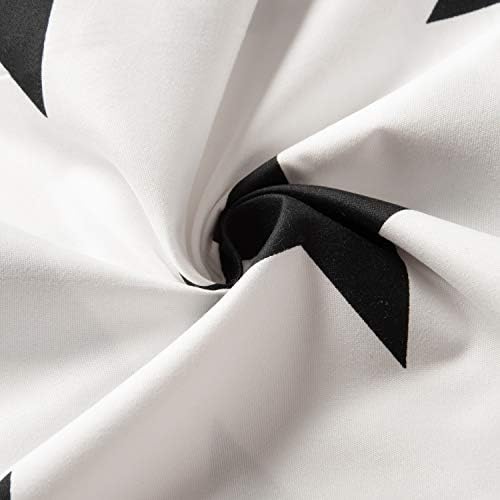 NTBAY 2 Piece Brushed Microfiber Star Duvet Cover Set for Kids