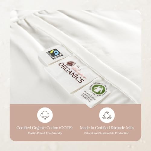 Whisper Organics 100 Cotton Mattress Pad Twin XL