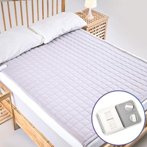 ILWOUL Heated Mattress Pad with Dual-Zone Control 55 x 70