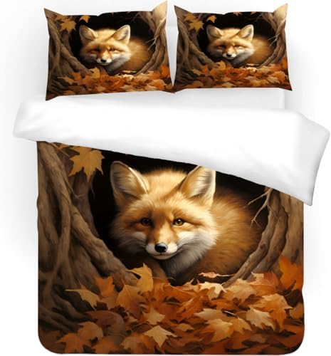 Kids Duvet Cover Set with Zipper and Pillowcases