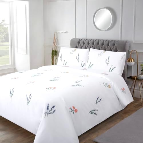 YINFUNG Floral Duvet Cover Set Queen Size 90x90