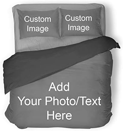 Custom Personalized Kids Duvet Cover Set with Pillowcases
