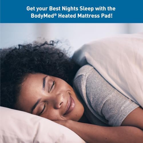 BodyMed Heated Mattress Pad with Skirt Queen Size
