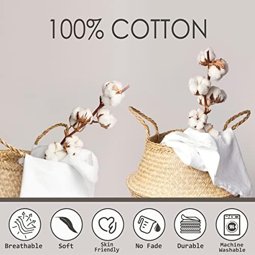 Erosebridal Organic Cotton Duvet Cover Set