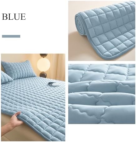 LDLCYCN Thin Mattress Protector with Elastic Band 1