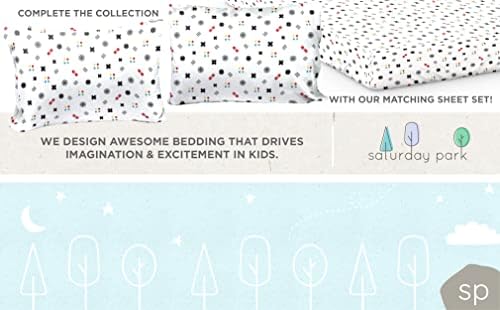 Saturday Park Gamer Duvet Set - FullQueen 3pc Organic Cotton