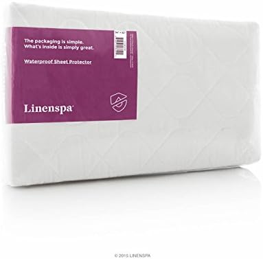 LINENSPA Waterproof Mattress Pad 34x36