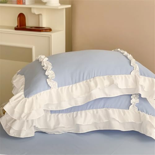 SOUKECHY Girls Lace Bedding Queen Set 1