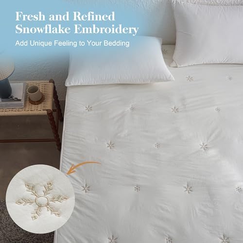 SimpleOpulence Mattress Pad Protector 100 Cotton Quilted Breathable