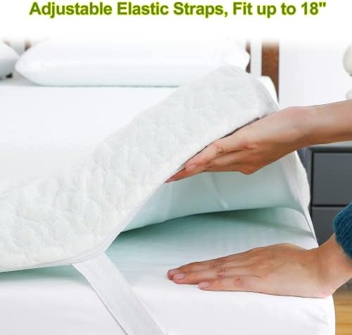 Homhougo 3 Inch Memory Foam Mattress Topper Twin