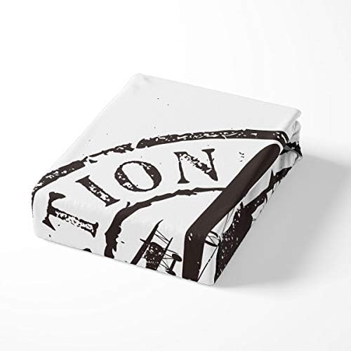 Feelyou Retro Aircraft Duvet Cover Set with Zipper