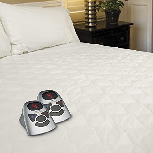 Biddeford Blankets Heated Mattress Pad Full White
