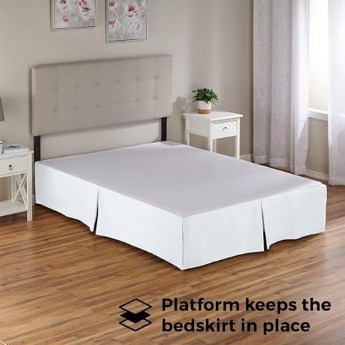 Cotton Delight Queen Bedskirt 800TC Split Corner 16 Inch Drop
