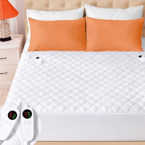 SameBed Heated Mattress Pad Queen Size 9 Heat Settings