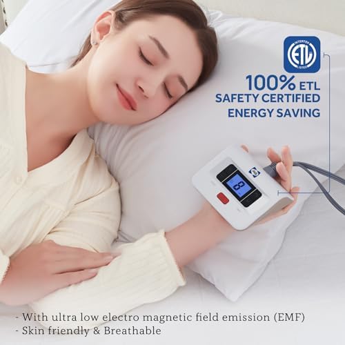 Sealy Heated Mattress Pad King Size with Plush Top