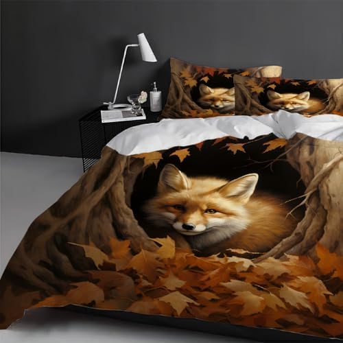 Kids Duvet Cover Set with Zipper and Pillowcases