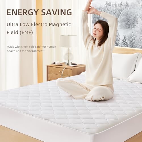 Caperia Heated Mattress Pad Multizone Body Feet Warmer