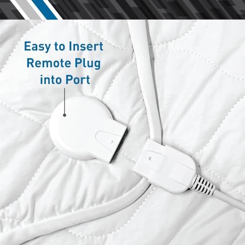 BodyMed Heated Mattress Pad with Skirt Queen Size